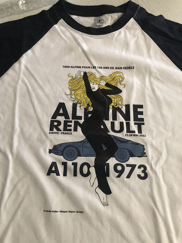 Tee-shirt série limitée commémoration «100 Ans Redele» -ALPINE- 100 exemplaires
