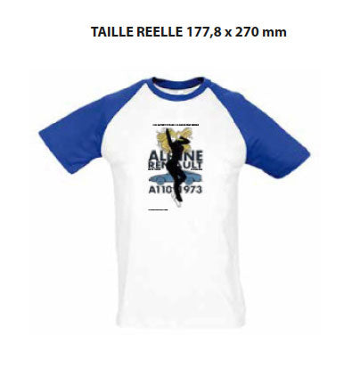 Tee-shirt série limitée commémoration «100 Ans Redele» -ALPINE- 100 exemplaires
