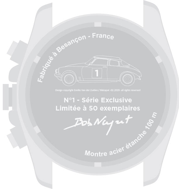“DS Bob Neyret” Chronograph Watch Limited 50 pieces